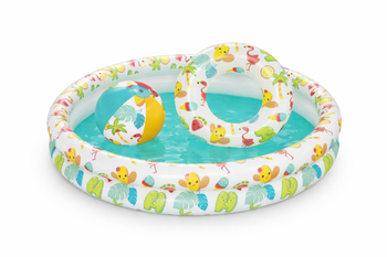 BAZNĂ DE JARDIN FI 122 cm H20 + MINGE + ROATĂ