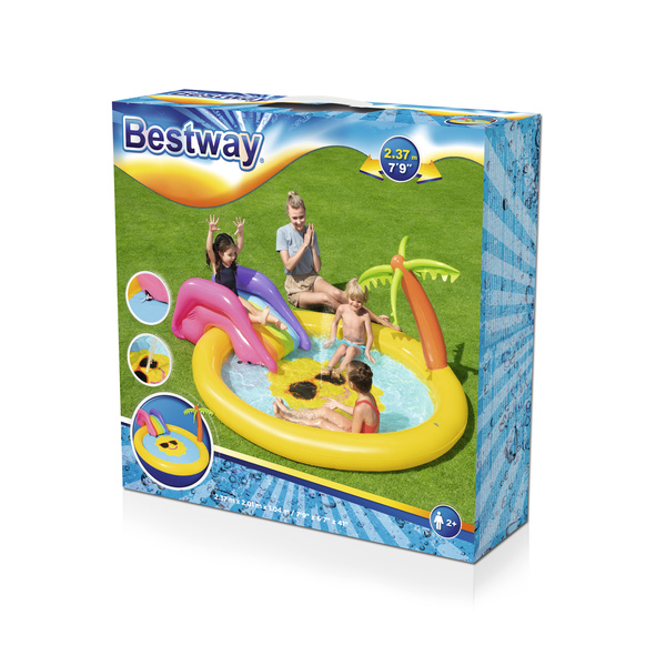 2.37m x 2.01m x 1.04m Sunnyland Splash Play Pool