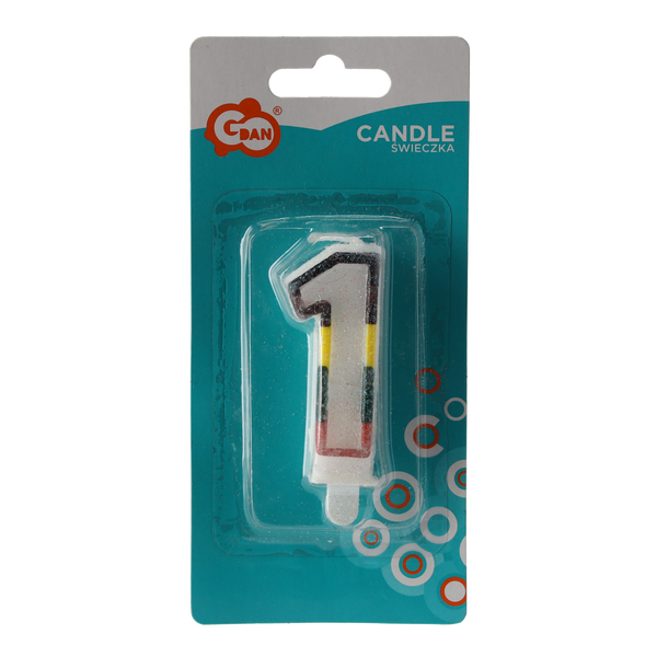 CANDLE "1" NUMBER9975*