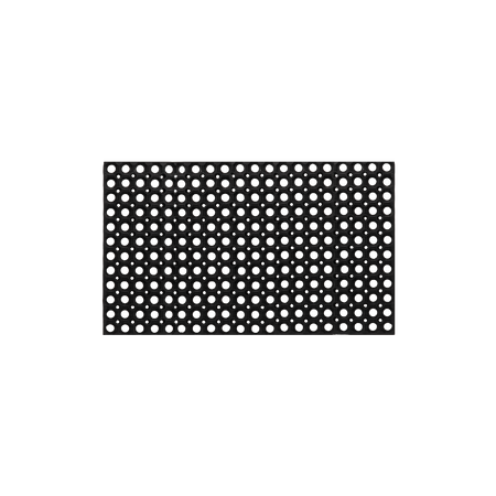 RECTANGULAR RUBBER DOORMAT 50X80