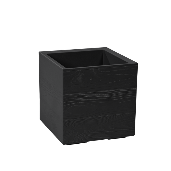 KWIETNIK KARO 300X300MM DESKA RECYCLED CZARNY*47758