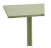 STOLIK OGRODOWY KWADRATOWY 60 x 60 x 77,5 CM ZIELONY