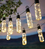 SOLÁRNÍ ZÁHRADNÍ ŘETĚZEC DÉLKA 2 + 1,8 M LUX 10 LED TEPLÁ BÍLÁ *3668