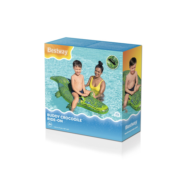 Bestway® 60" x 28"/1.52m x 71cm Buddy Croc Ride-On