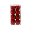 KPL. 16 BOMBIEK 4 CM ČERVENÝ/ZLATÝ/STRIEBORNÝ MIX VZOROV *7535