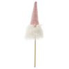 CHRISTMAS GNOME ON A STICK 7 x 3 x 24 CM MIX COLORS