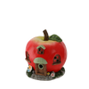 GARDEN FIGURINE – APPLE HOUSE 27 X 26,5 X 29,2 CM LED