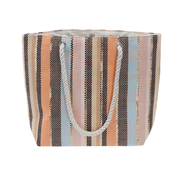 GEANTĂ DE PLAJĂ 48 x 36 CM BANDAJ DE MANGE MINGLE CULORI *4687