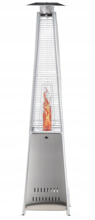 KOVOVÝ ŠTVORCOVÝ SLNEČNÍK Z NEREZOVEJ OCELI 227 CM *6363