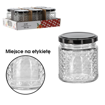 GLASS JAR 160 ML