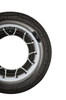 INFLATABLE BEACH RING 119 CM TIRE *6936