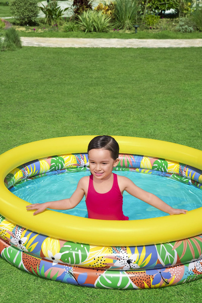 Bestway ?66" x H15"/?1.68m x H38cm Floral Paradise Play Pool