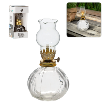 OIL LAMP 9 X 9 X 17,5 CM