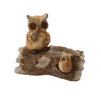 ZÁHRADNÍ DONICZKA - SOVY NA VĚTVI 38 x 19,3 x 33,5 CM *7102