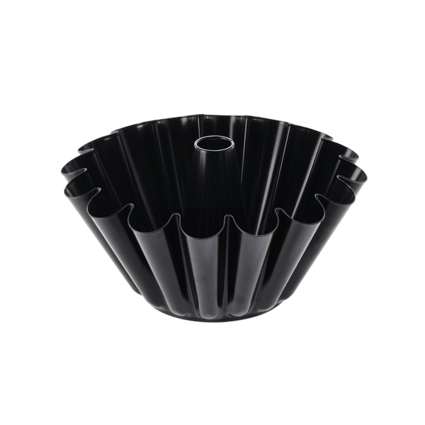 Formă de chec FI 23 cm cu tub și strat antiaderent negru*0497