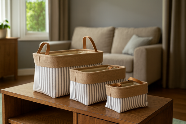 ZESTAW 3 ORGANIZERÓW PROSTOKĄTNYCH PASKI