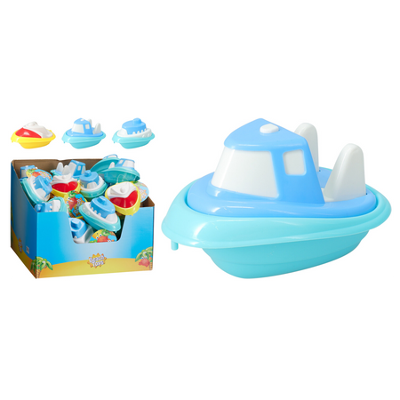 BEACH TOY BOAT 14X10X8CM*7738*