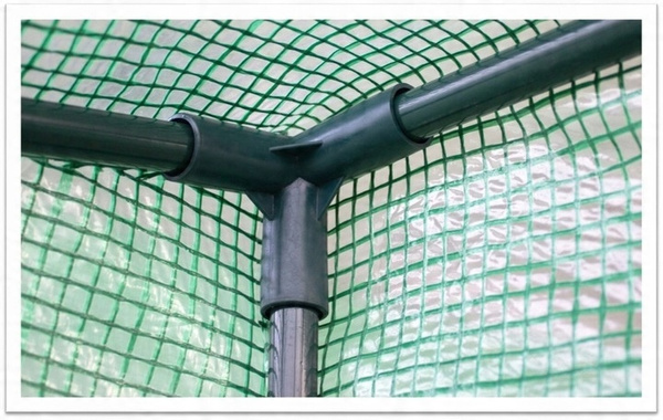 TOMATO GREENHOUSE GREEN 200 X 77 X 168/146 CM