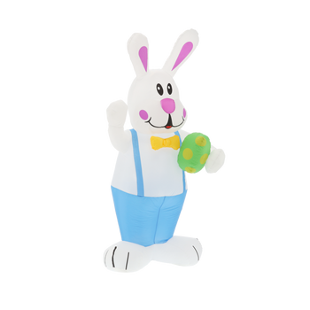 INFLATABLE BUNNY WITH EASTER EGG 180 CM LED
