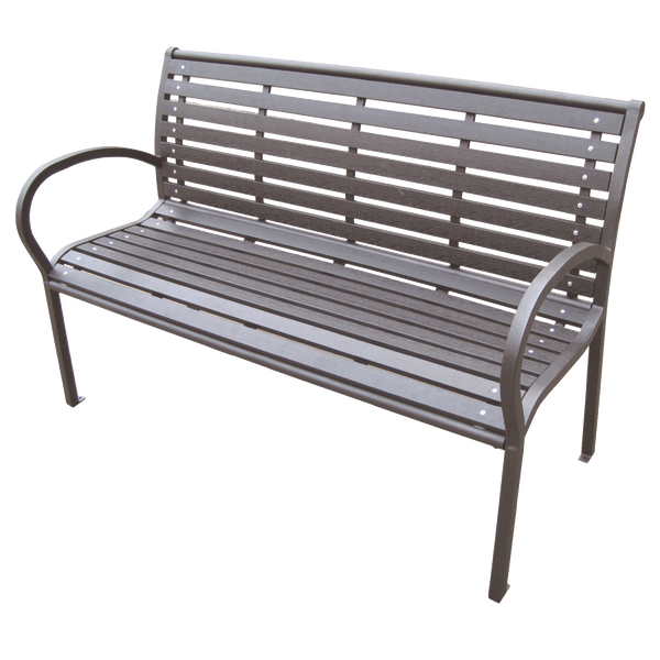 ZÁHRADNÁ LAVICA 125 x 60 x 80 TMAVÁ *5842