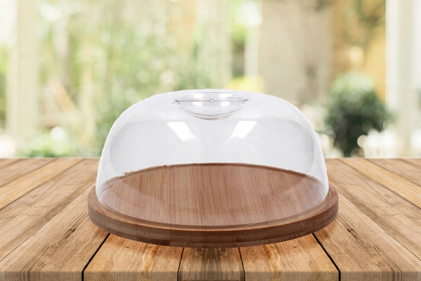 ROUND BOARD WITH COVER 18X8 CM