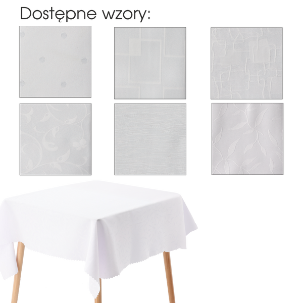 OBRUS BIAŁY 90X160 OPAK. 1 SZT *4921