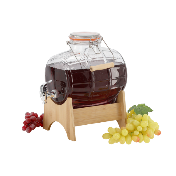 5L GLASS BEVERAGE DISPENSER