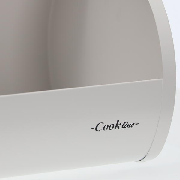 CHLEBAK SABROSO - EMAILAT CU CAPAC DIN BAMBUS 38 x 25 x 18 CM ALBASTRU