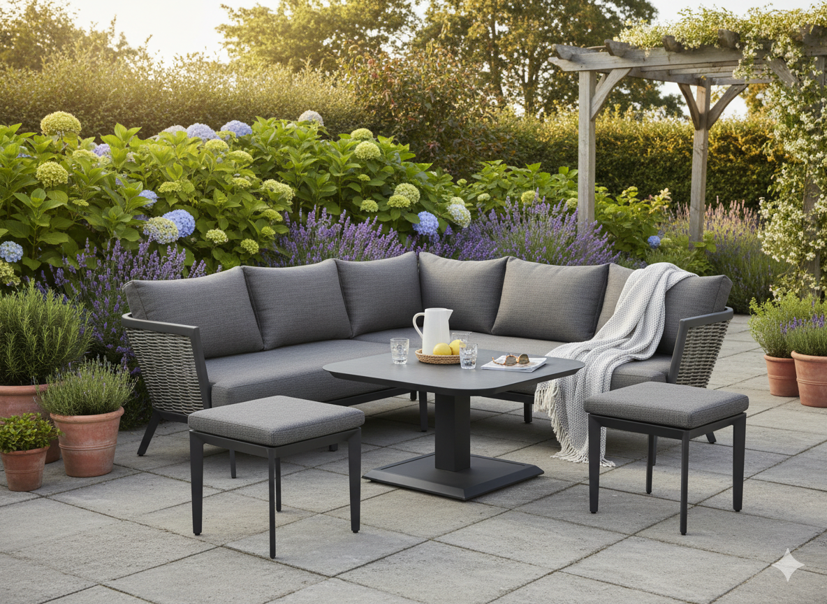 ZESTAW MEBLI ALUMINIOWYCH "TALLINN" (SOFA NAROŻNA + 2 PUFY + STOLIK Z REGULOWANĄ WYS.) SZARY + SZARE PODUSZKI pol_pl_ZESTAW-MEBLI-ALUMINIOWYCH-TALLINN-SOFA-NAROZNA-2-PUFY-STOLIK-Z-REGULOWANA-WYS-SZARY-SZARE-PODUSZKI-9058_8