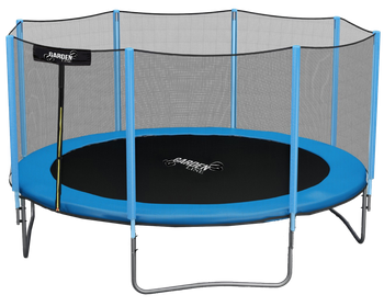 TRAMPOLINA 12FT 374 CM CU SCARA ȘI REȚEA PROTEJATOARE *9887