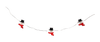 LED LIGHT CHAIN - SNOWMAN 20 L BATTERY-POWERED