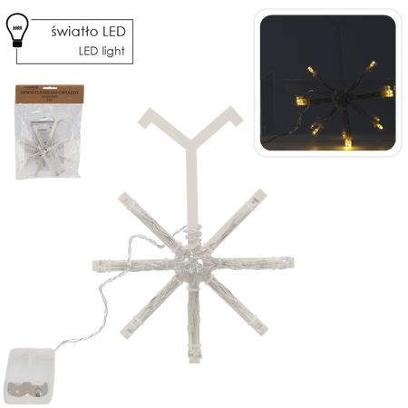 LED OSVETLENIE PRE HVIEZDU NA BATÉRIE IP20 *9096