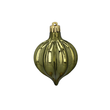 SET OF 12 BAUBLES 6 CM OLIVE/COPPER/GRAPHITE TUBE