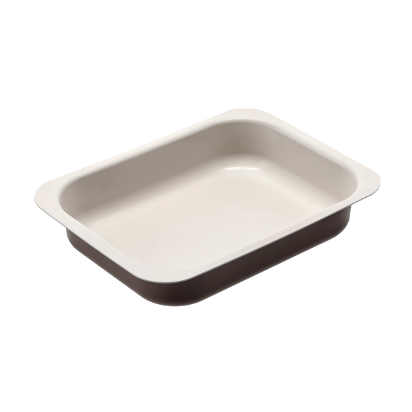 EMBOSSED BAKING TRAY 29X22CM WITH NON-STICK CAFFE CREME PROTECTIVE LAYER