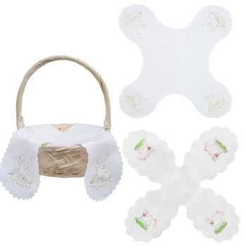 CROSS-SHAPED NAPKIN 68X68CM EASTER