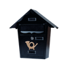 LETTERBOX "RAVEN" 37 X 36.5 X 10 CM