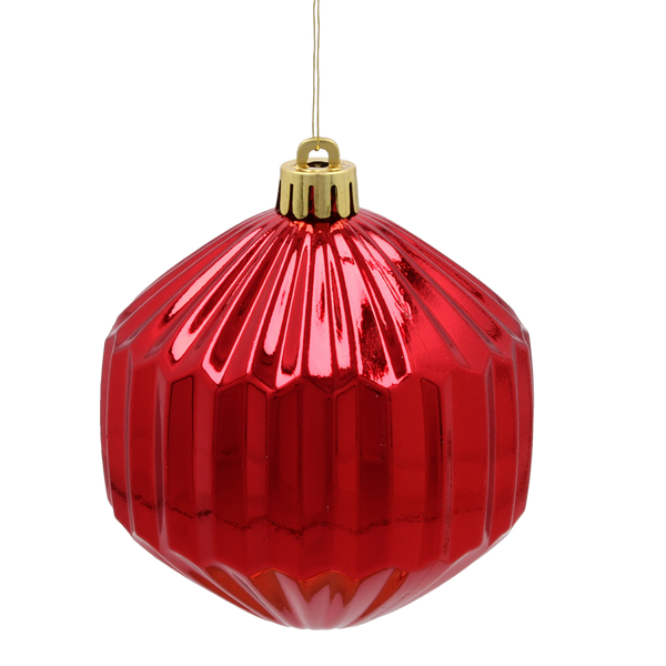 KPL. 16 BOMBEK 8 CM ROȘU / AURII / ARGINTII *3788