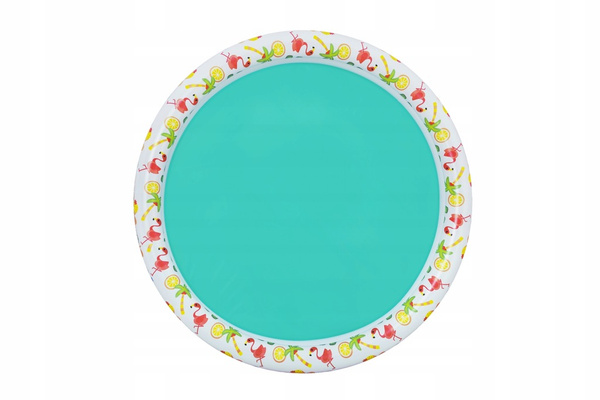 ZÁHRADNÝ BAZÉN FI 122 cm H20 + MÍČ + KOLIESKO *1417 *5032