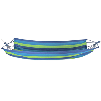 HAMAK 200x100 CM S PÁSIKMI MODRÝ *3330