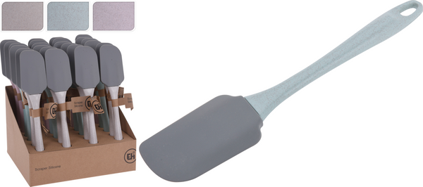 Spatulă din silicon L 25 cm disp=24 buc. *8274*