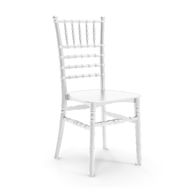 PLASTOVÉ KŘESLO DIAMOND - BÍLÉ *8789