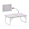 Skládací turistický stolek bílý 60x40x26,5 cm *3217