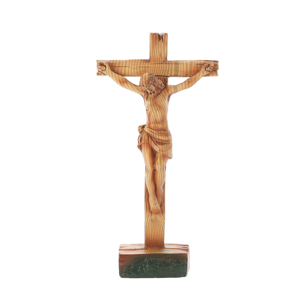 KRÍŽ STOJACI S FIGÚROU JEŽIŠA 11 x 4,8 x 21,5 CM polyresin *6217