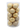 KPL. 20 BOMBEK IN TUBE 5 CM RED / GOLD / SILVER *3801