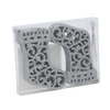 SET DE 12 DECORATIUNI DE CRACIUN - BOT 10 CM ROSU/ORO/ARGINTIU *3553