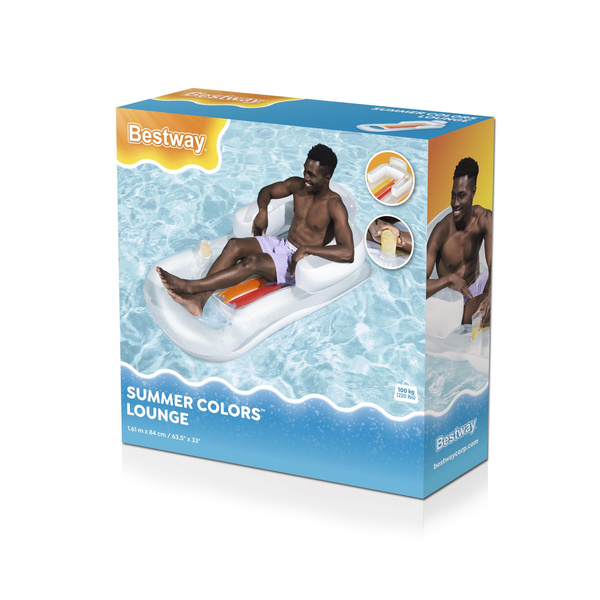Bestway® 63.5" x 33"/1.61m x 84cm Designer Fashion Lounge