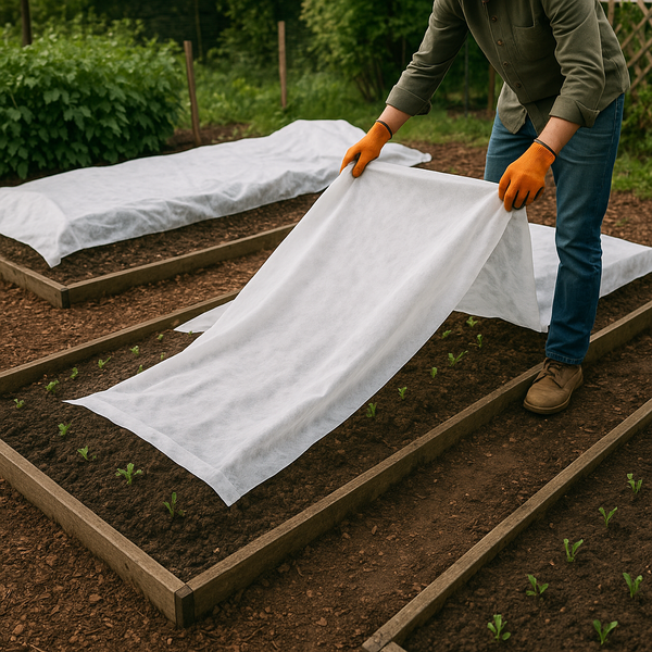 AGRICULTURAL FABRIC 1.1 x 10 M WINTER WHITE 30g