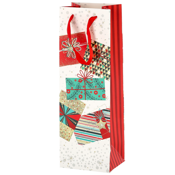 DARČEKOVÁ TAŠKA NA VÍNO BOŽONAR. 36 x 12 x 10 CM balenie=12ks *0757