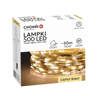 LAMPKI LED DRUCIKI NA SZPULI 500L CIEPŁY BIAŁY, DŁ. 3 + 50 M *8523