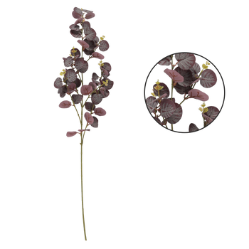 UMĚLÁ VĚTEV - FIALOVÝ EUKALYPTUS 92 CM balení=60 ks *2997